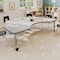 Flash Furniture Commercial Adjustable Height Kidney Activity Table with Locking Casters-LTGY XU-A4872-KIDNY-LTGRY-T-P-CAS-GG - alternate 10