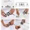 Jonathan Y Shirley 34" 4-Light Farmhouse Industrial Metal LED Vanity Light w/ Seeded Glass Globe Shades, Chrome JYL7406A - alternate 10