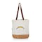 Picnic Time Family Of Brands NFL Los Angeles Chargers - Pico Willow and Canvas Lunch Basket 200-00-187-344-2 - alternate 1
