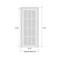 Sartodoors Solid Interior French Black Solid Core Modern Interior QUADRO4522ID-BLK-18 - alternate 6