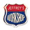 Signmission Jeffrey's Workshop, 18 inch X 18 inch, Plastic Sign, 2PK SHI-P-2PACK-18-489-JEFFREY - alternate 1