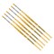 Da Vinci JUNIOR Synthetics Student Brush, Synthetic, Tempera, Flat, Series 304, Size 2, 6PK VA-304_2 - alternate 3