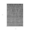 Homeroots 5' X 8' Gray And Charcoal Floral Washable Indoor Outdoor Area Rug 605724 - alternate 8
