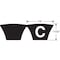 Gates Banded V-Belt, Hi-Power II PowerBand, C240, C, EPDM, 242 in, 0.88 in Top Width 3/C240 - alternate 3