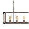 Jonathan Y Magnolia 36" 5-Light Linear Adjustable Iron Rustic Farmhouse LED Pendant, Brown JYL7477A - alternate 15