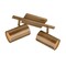 Troy Lighting Rueben 2 Light Bath and Vanity, Patina Brass, 12 In x 6.25 In B1906-PBR - alternate 3
