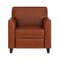 Flash Furniture Contemporary Chair, 30-1/2 in W 29" L 31-1/2" H, Flared, Leather Seat BT-827-1-CG-GG - alternate 9