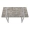 Homeroots 49" Gray and Silver Computer Desk 489869 - alternate 10