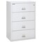 Fireking 4 Drawer, 1 Hr Fire & Impact Rated, 38" Wide Lateral Arctic White 4-3822-CAW - alternate 1