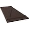 Ekena Millwork True Fit PVC Four Board Joined Board-n-Batten Shutters w/Z-Bar, Raisin Brown , 21 1/2W x 44H, PR TFP102BBF21X044TB - alternate 10
