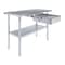 Amgood 24 in. x 48 in. Stainless Steel Table With Drawer AMG WT-2448 + DRAWER-1520-Z - alternate 1