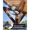 Iliving Floor Fan W/ Adjustable Tilt Head, Wall Mount, 20 in Blade Dia, 120V ILG8E20-15 - alternate 8