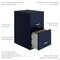 Space Solutions 14.25 in W 2 Drawer Vertical File Cabinet, Navy 24402 - alternate 11