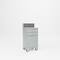 Pucel Enclosed Shop Desk, 23 in W x 20 in D x 51 in H, Gray ESD-2023 - alternate 1