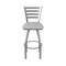 Holland Bar Stool Co 410 Jackie Stainless Steel 36in Swivel Bar Stool with Graph Alpine Seat 41036SS020 - alternate 9