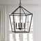 Jonathan Y Pagoda 16" 4-Light Classic Traditional Metal Cage Lantern LED Pendant, Oil Rubbed Bronze JYL7437A - alternate 16