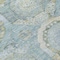 Homeroots 5' X 8' Blue And Gold Medallion Washable Indoor Outdoor Area Rug 616563 - alternate 7