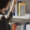 Acrimet Steel Metal Bookends for Shelves, Heavy Duty, for Large books, Silver, 2PK 292.1 - alternate 9