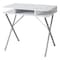 Homeroots 32" White and Silver Computer Desk 333371 - alternate 5