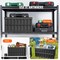 Vevor Collapsible Storage Bins with Lids Folding Stackable Containers 65L 3-Pack, 3PK X-6275 - alternate 4