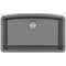 Msi Grey Quartz 32in x 19in Undermount Single Bowl Kitchen Sink ZOR-QTZ-SBSNK-0107 - alternate 1