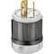 Leviton 20A 125V 3-Wire 2-Pole Industrial Grade L5-20P Locking Cord Plug 121-02311-0PB - alternate 2