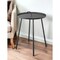 Homeroots 25" Gray Stainless Steel Round End Table 372276 - alternate 7