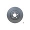 Hella Brake Disc High-carbon Silver Coated 320mm 30mm Internally Vented for AUDI 355123122 - alternate 1
