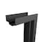 Sartodoors Firerated 90 Min Interior Door, 1888 Matte Black, Single Flush Panel Metal Frame Handle 30 x 84 Ri FIRERATED1888ID-BLK-3084-RH-I - alternate 4