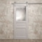 Sartodoors Modern Barn Door 42 x 80 inches, Ego 5011 Painted White Oak, 8FT Silver Rail Track Heavy Hardware EGO5011BD-S-PWO-42 - alternate 6