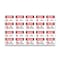 Signmission Safety Sign, OSHA Danger, 5" Height, No Swimming Bilingual, D-35-VPR-1709-10PK OS-DS-D-35-VPR-1709-10PK - alternate 1