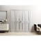 Sartodoors Sliding Closet Double Bi-fold Doors Grey Solid Core Modern Interior VEREGIO7288DBF-OAK-72 x 80 (4* 18x80) - alternate 4