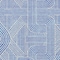Homeroots 9' X 12' Blue And Ivory Abstract Washable Indoor Outdoor Area Rug 594921 - alternate 9