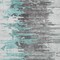 Homeroots 8' X 10' Teal Blue Charcoal And Silver Abstract Washable Indoor Outdoor Area Rug 582413 - alternate 8