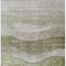 Homeroots 5' X 8' Green And Beige Abstract Washable Indoor Outdoor Area Rug 604972 - alternate 9