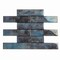 Apollo Tile Stone Blue 11.8 in x 11.8 in Glass Glossy Floor and Wall Mosaic Tile 4.83 sqft/case, 5PK APLC8810A - alternate 1