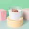 Smarty Had A Party 8 oz. Squat Paper Soup Cups with Lids, 2000PK 608CS-CASE - alternate 6