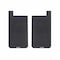 Putco Mud Flaps, Universal 10 Inch X 14 Inch; Set Of 2; Black; Rubber; Without Anti-Sail 78211 - alternate 1