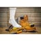 Railroad Sock Mens Crew Socks, 70% Cotton, 20% Nylon, 10% Lycra, White/Grey, 6-12 M, 1 PR 6124 - alternate 2