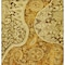 Homeroots 3' X 5' Terra Cotta Brown And Gold Floral Medallion Washable Indoor Outdoor Area Rug 603203 - alternate 9