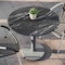 Flash Furniture Commercial All-Weather 31.5" Black Faux Marble HPL Tabletop with Silver RD Base ST-RD31-BKMAR-TR18S-GG - alternate 9
