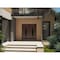 Vdomdoors Front Exterior Prehung Aluminum Double Doors Ronex1277 Brown Mirrored Clear Glass Entry Metal RONEX1277DEXD-BRW-W72xH96-RH-I - alternate 3