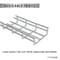 Kable Kontrol Stainless Steel Wire Mesh Cable Tray - 4 in W x 2 in D x 10 ft L, 50PK KK-4X2X10-304SS-50 - alternate 6