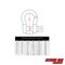 Extreme Max 3006.8324.4 BoatTector Stainless Steel Anchor Shackle - 1/2", 4-Pack 3006.8324.4 - alternate 5