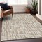 Homeroots 3' X 5' Tan And Beige Abstract Washable Indoor Outdoor Area Rug 602521 - alternate 8