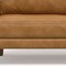 Homeroots 76" Sienna Leather Sofa With Brown Legs 640977 - alternate 6