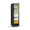 Yeego 16.93" Merchandiser Beverage Refrigerator in Black Commercial Cooler SC-180FC-ZO - alternate 1