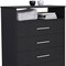 Homeroots Two Piece Black Bedroom Set 546359 - alternate 5