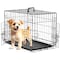 Fluffydream HENGLIN-24in Double Door Dog Cage 3A88PTCRAT2DOOR24 - alternate 1