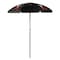 Picnic Time Family Of Brands NCAA Virginia Cavaliers Outdoor Canopy Sunshade Beach Umbrella 5.5' - Small Patio Umbrella 822-00-179-594-0 - alternate 1